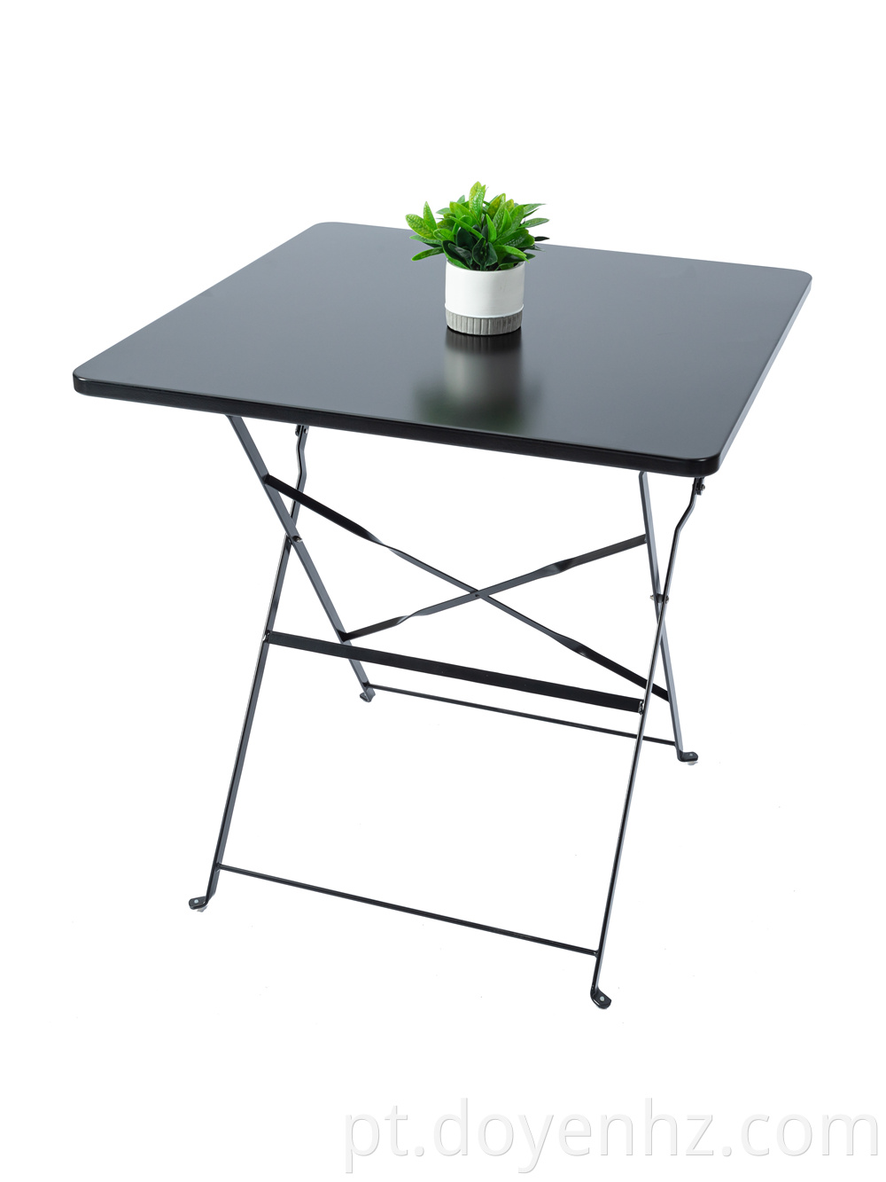 Square Table with Folding Leg